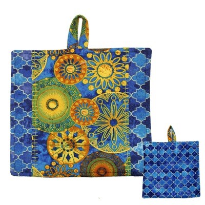 KL851H Celestial Stain Glass Hot Pad