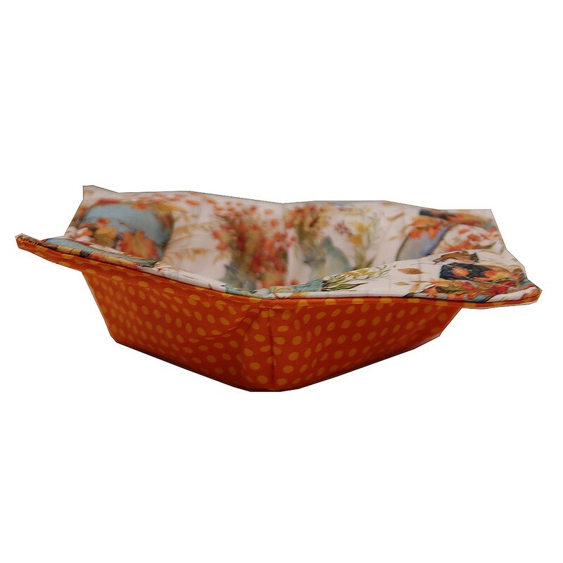 KL863W Fall Mailbox Bowl Cozy