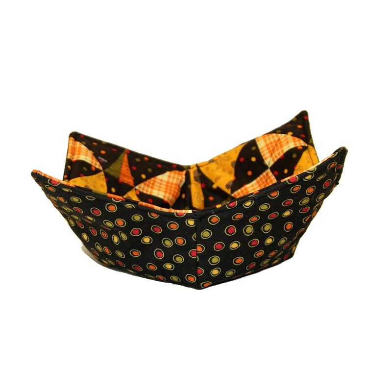 KL828W Autumn Dot Bowl Cozy