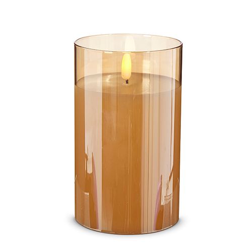 CA188 Gold Glass Pillars