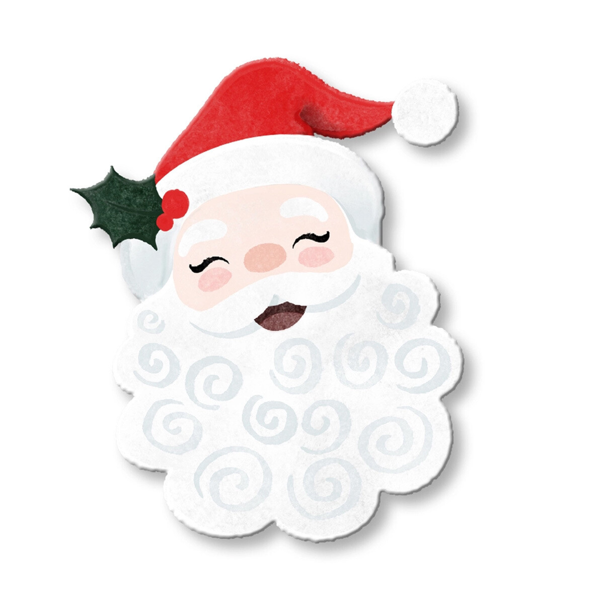 OG281 Santa Head Magnet