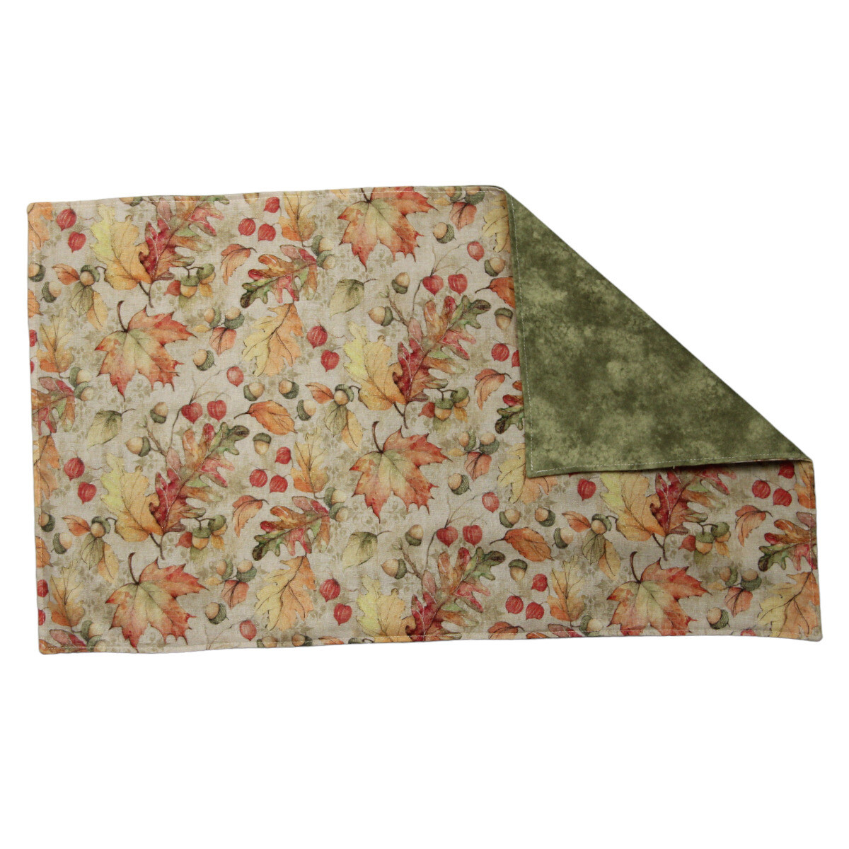 KL868M Watercolor Acorn Placemat