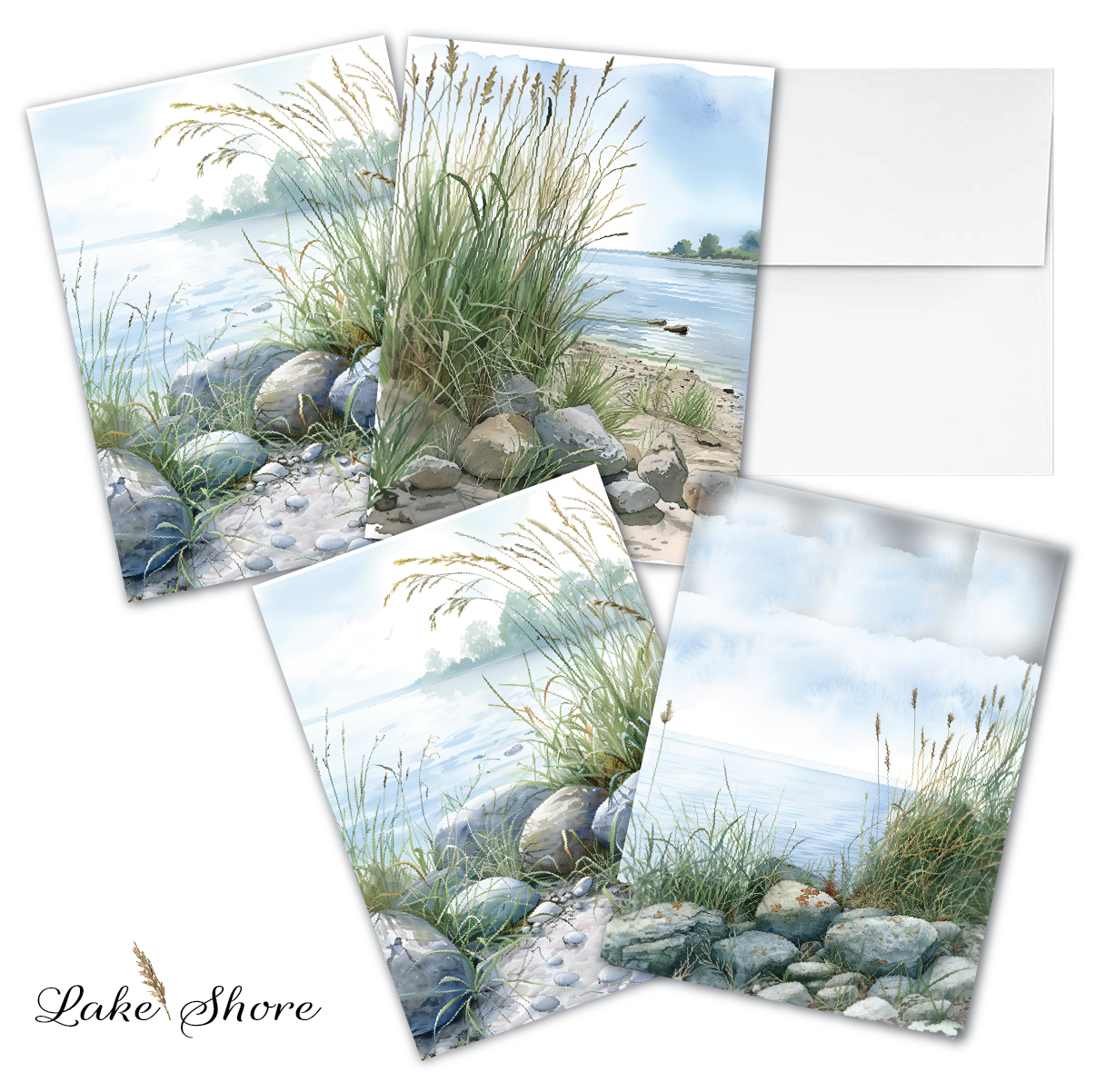 ZN_403 Lake Shore Notecards