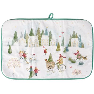 KEDRY_241 Winter Wonderland Drying Mat
