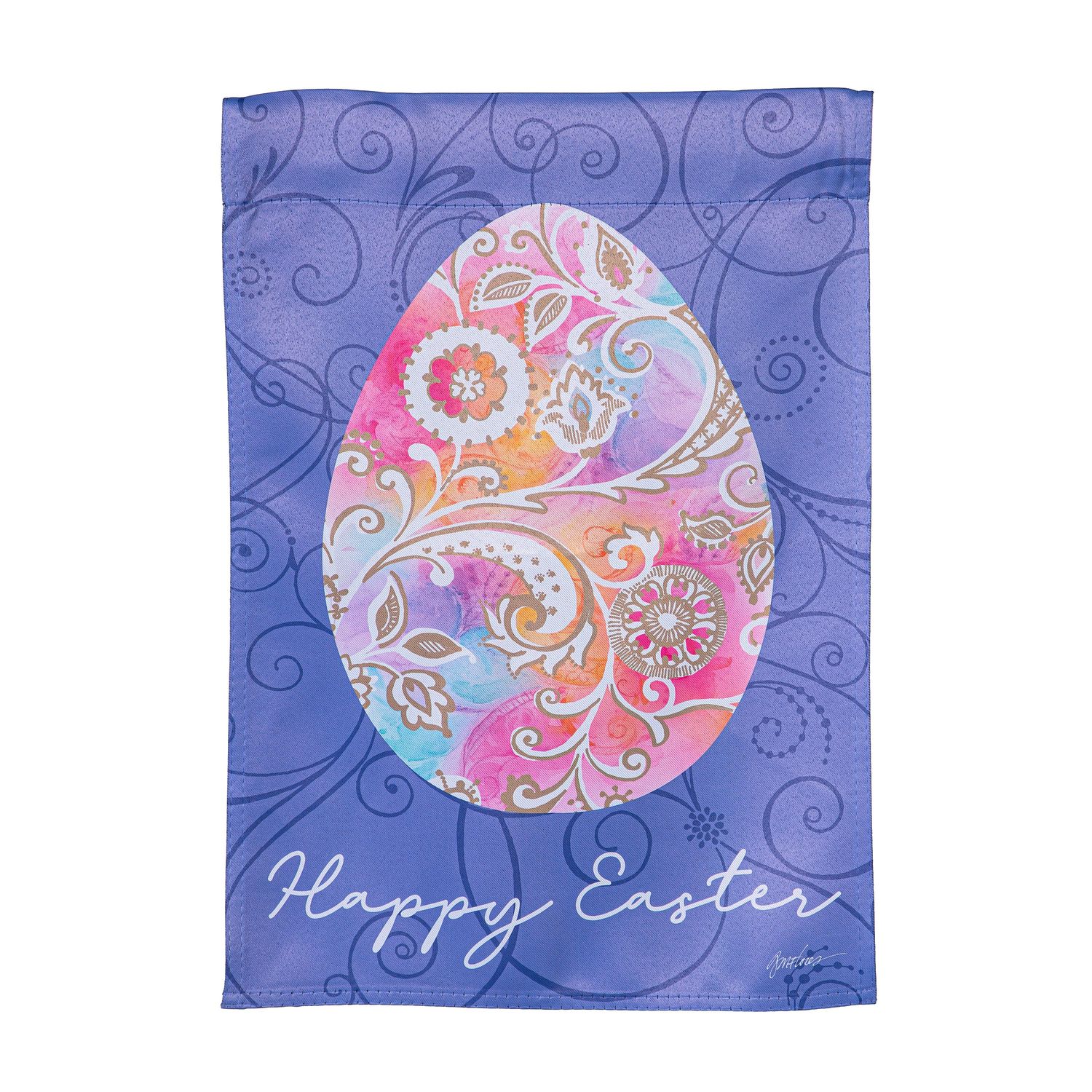 DO309G Pastel Egg Garden Flag