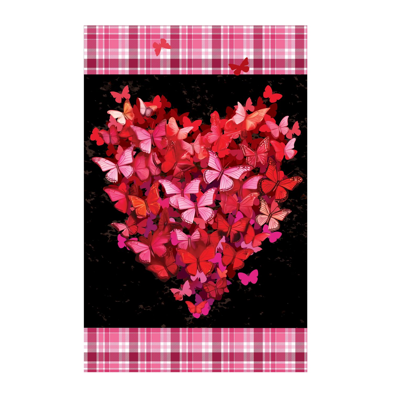 DO316F Flutter Heart House Flag