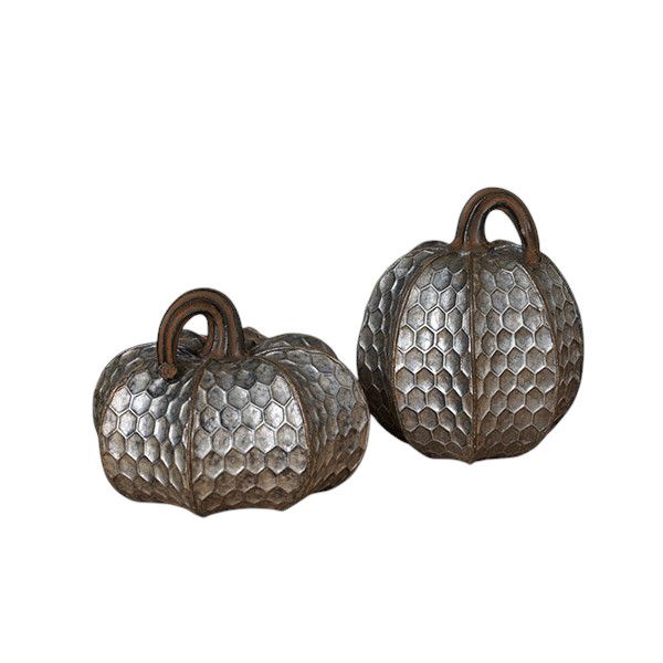 TA220 Galvanized Look Pumpkins