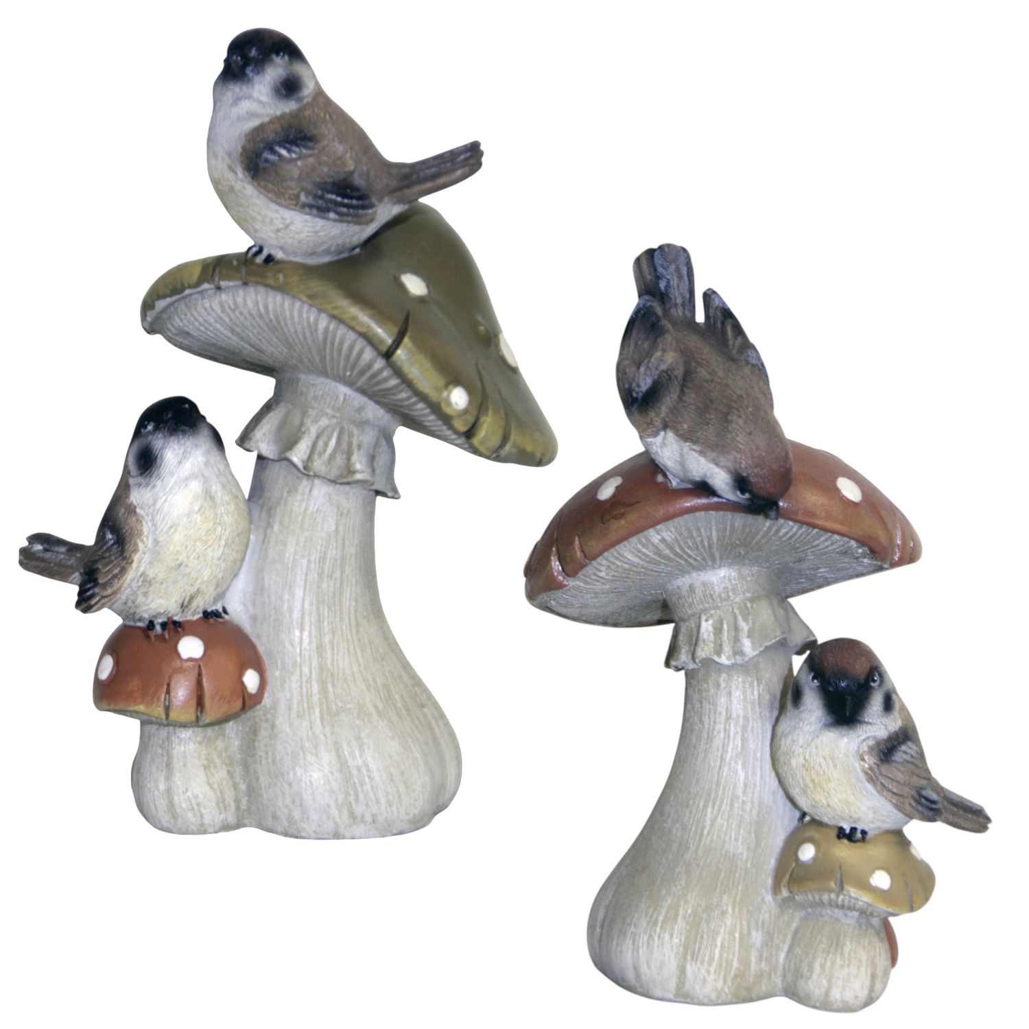 GC140 Birds on Mushroom