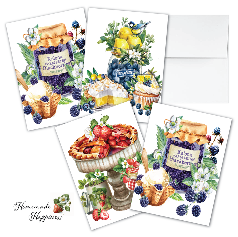 ZN_854 Homemade Happiness Notecards
