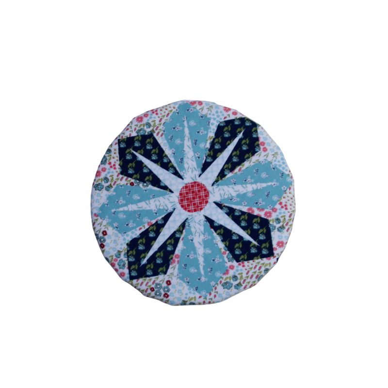 KL890WL Teal Star Bowl Covers