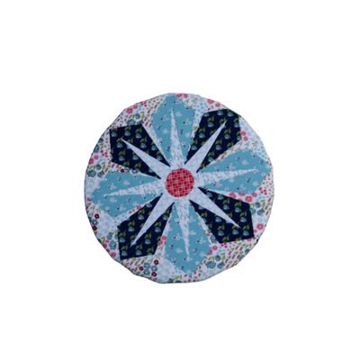 KL890WL Teal Star Bowl Covers