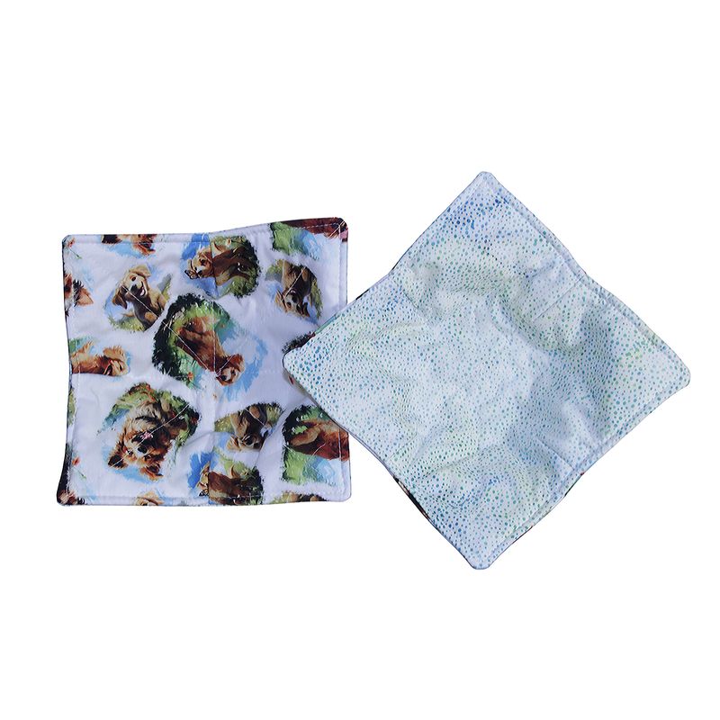 KL878W Jumping Pup Bowl Cozy
