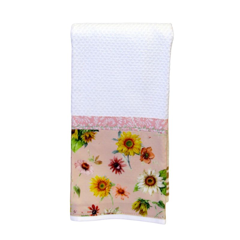 KL801T Peach Sunflower Towel