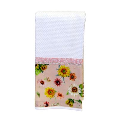 KL801T Peach Sunflower Towel