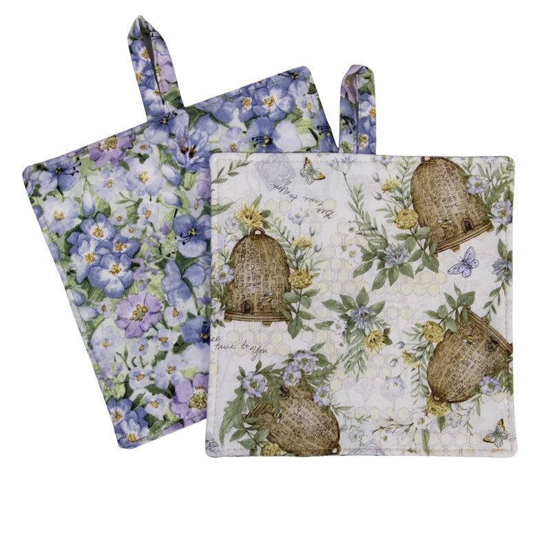 KL810H Lavender Skep Hot Pad