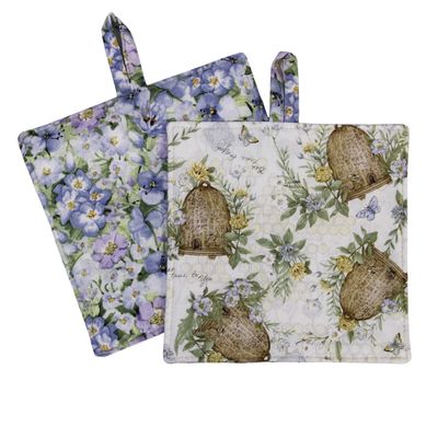 KL810H Lavender Skep Hot Pad