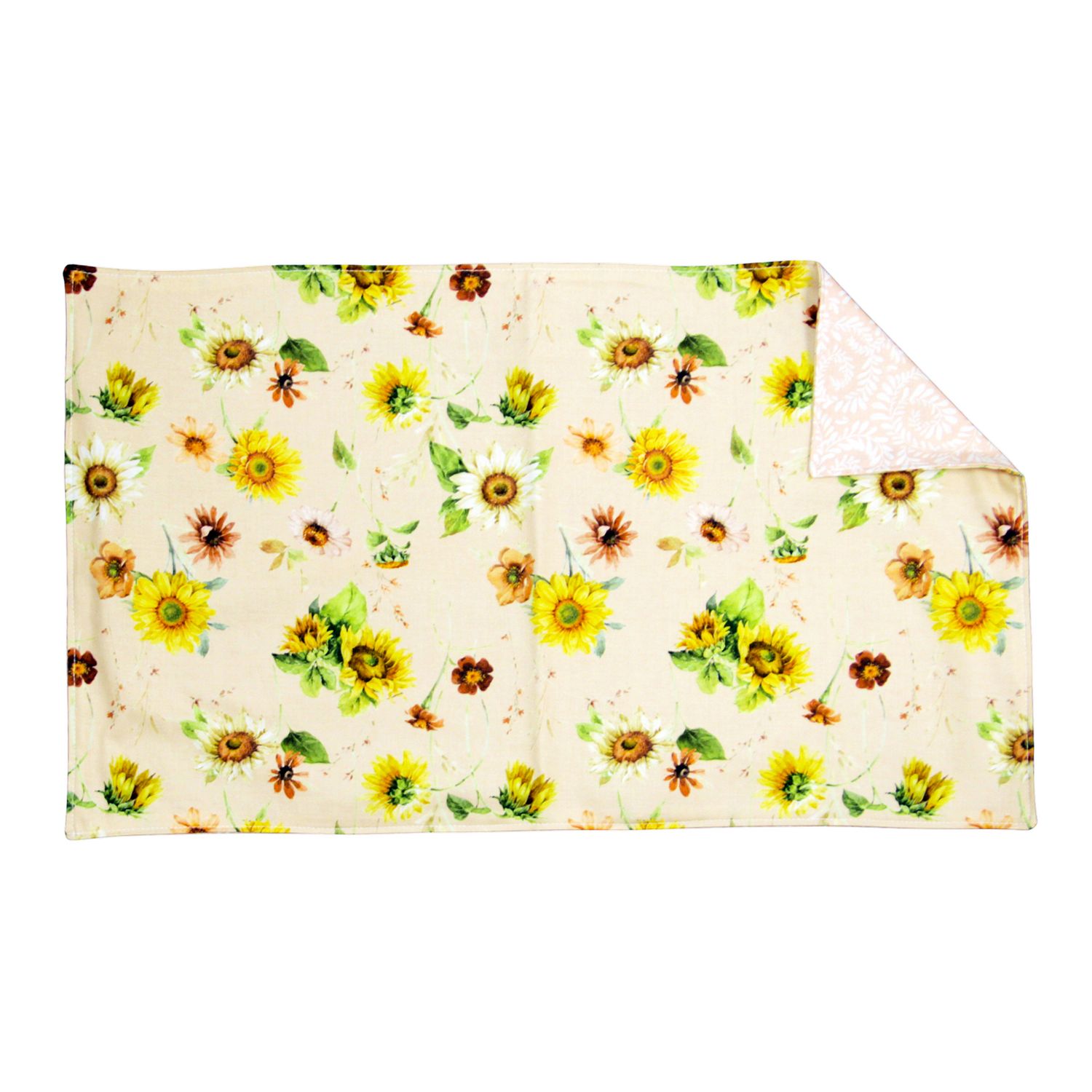 KL801M Peach Sunflower Placemats