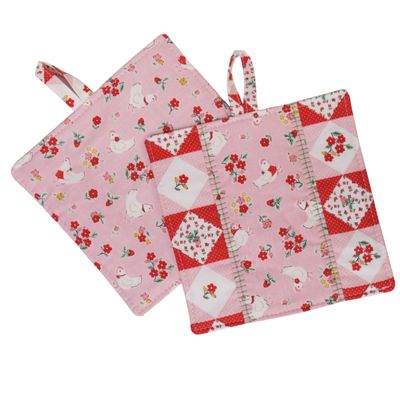 KL805H Retro Chicken Towel Hot Pad