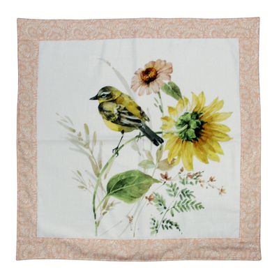 KL801Q Peach Sunflower Square