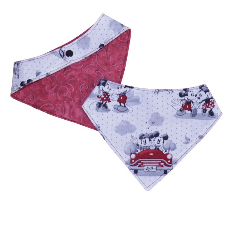 NSP122N Minnie OohLaLa Bandana Bib