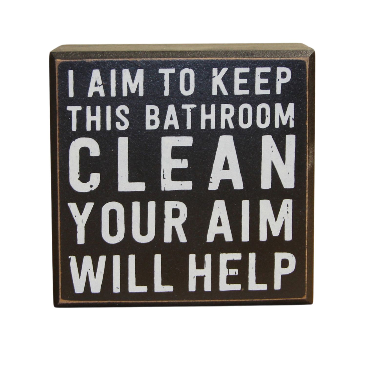 AC307 Bathroom Box Signs - 2 asst