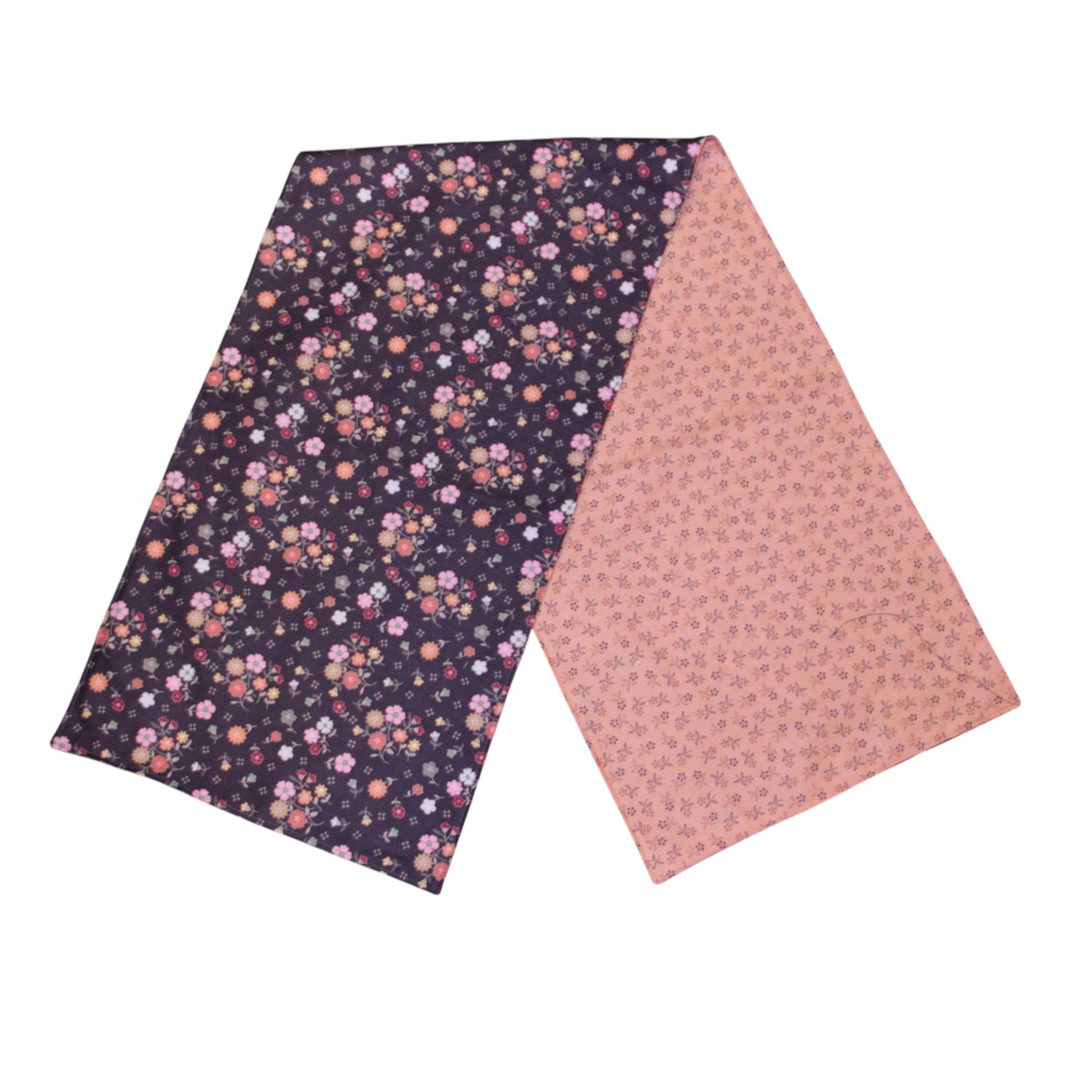 KL895R Raisin Flower Table Runner