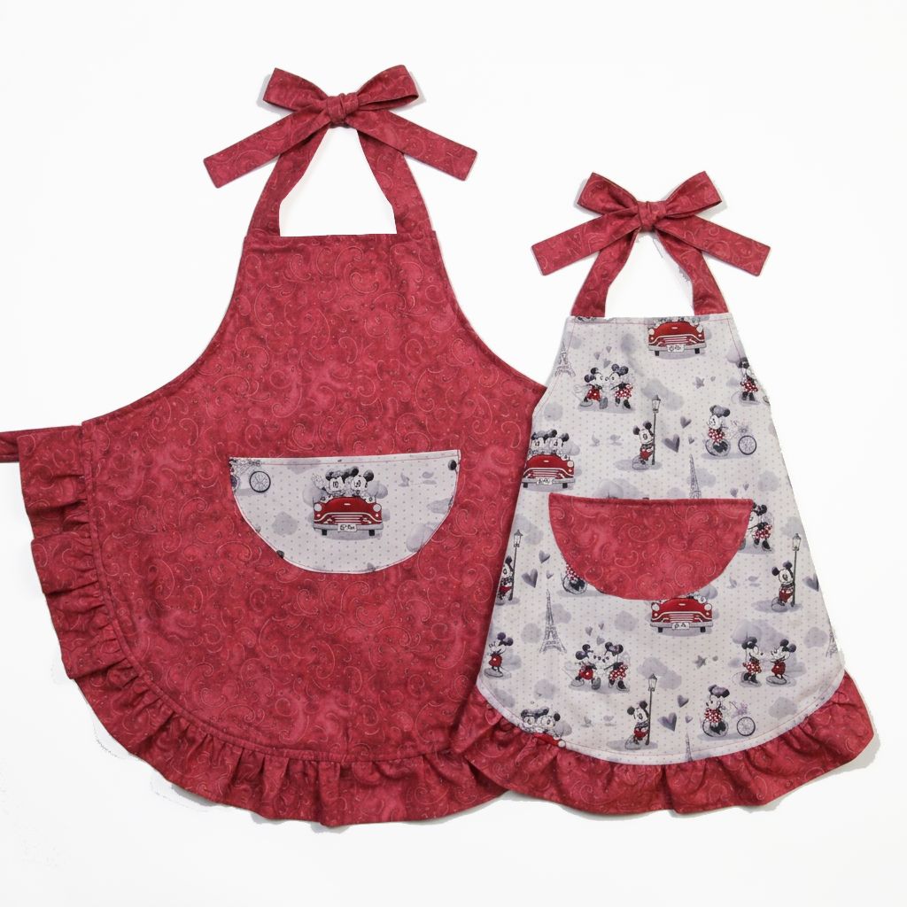 NSP122KA Minnie OohLaLa Apron