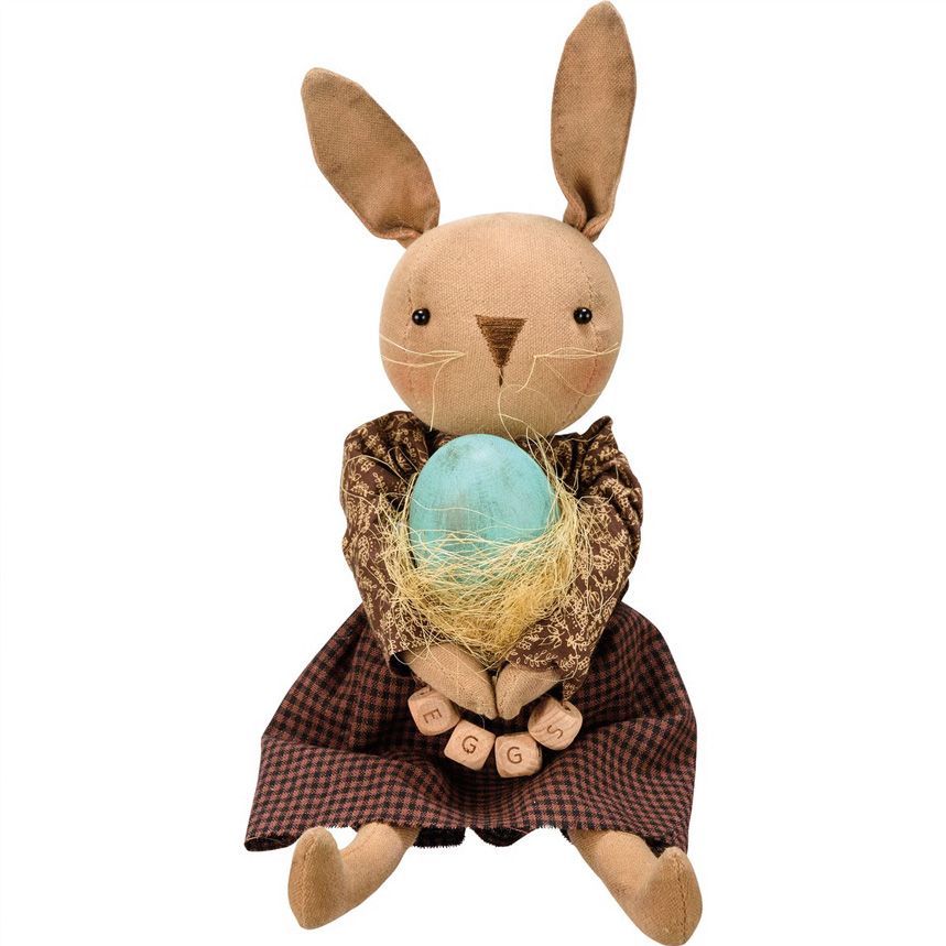 ER105 Rabbit Doll with Egg