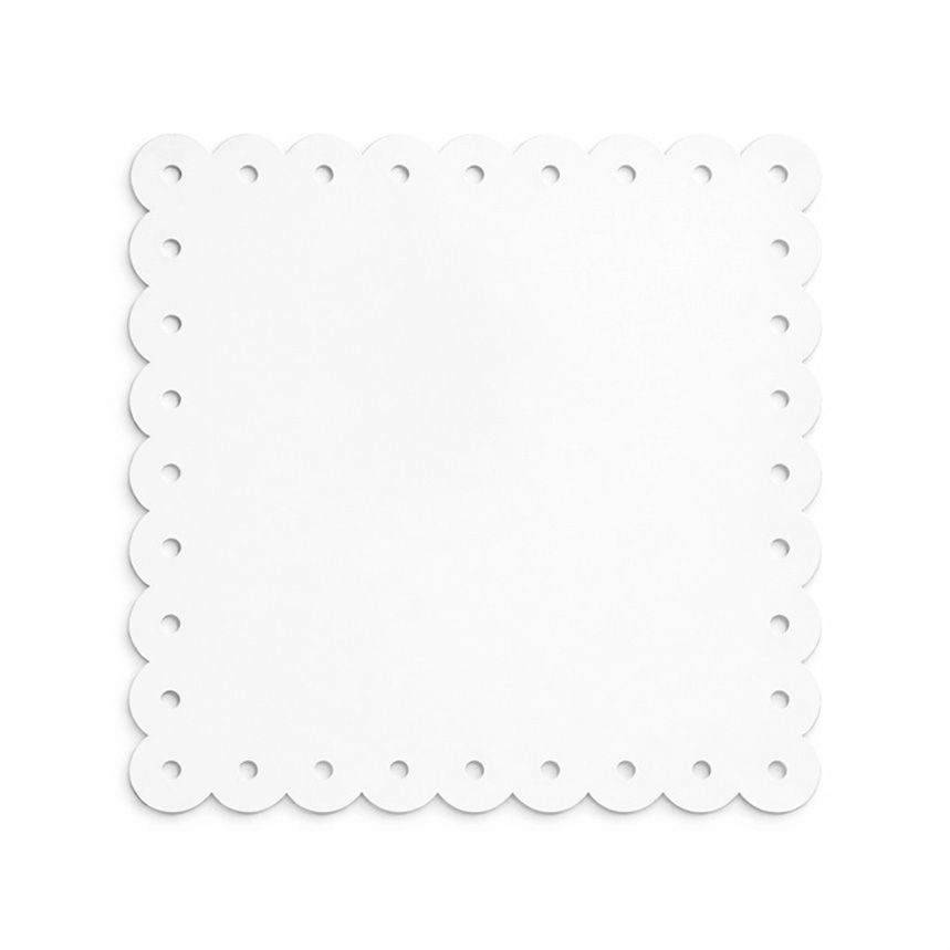 OG302 Metal Scalloped Tile