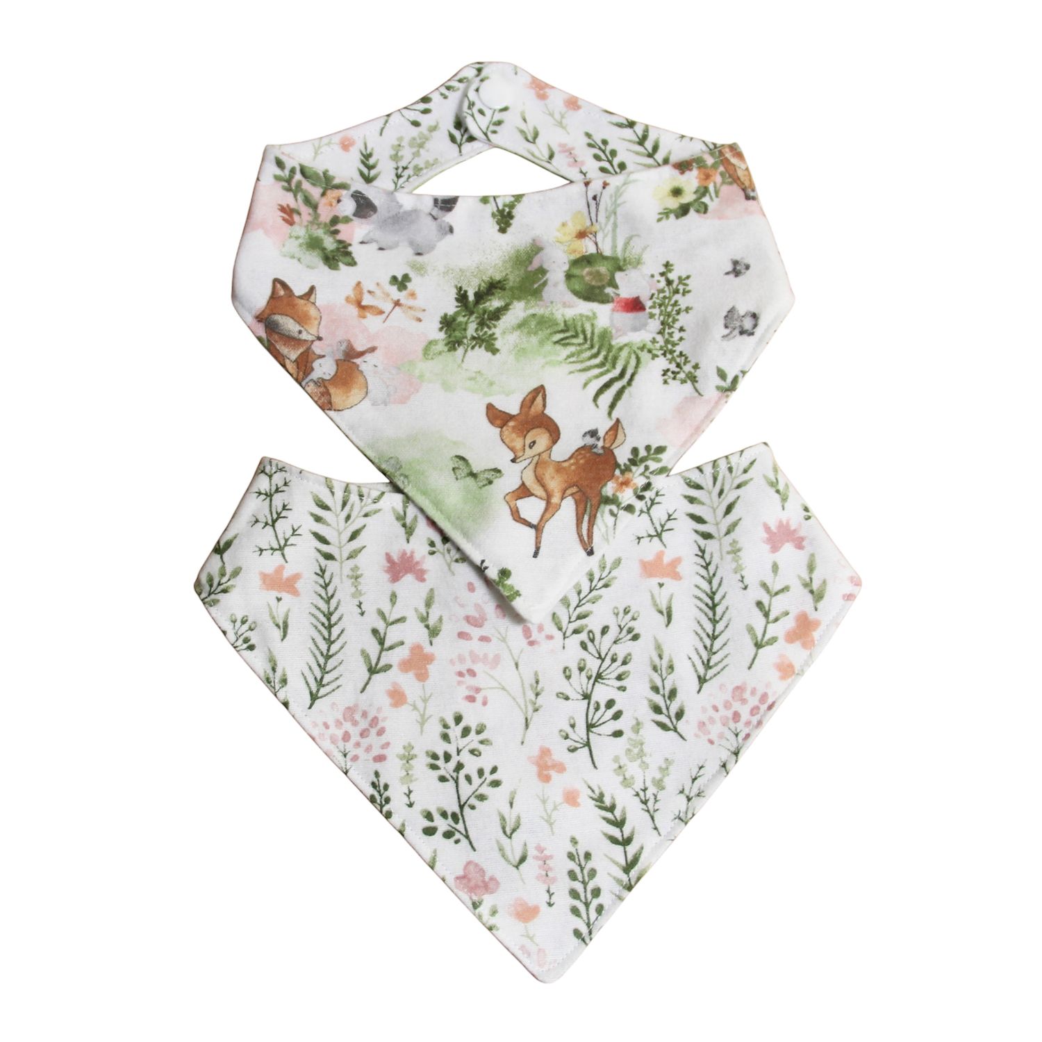 NSP126N Bambi Herb Bandana Bib