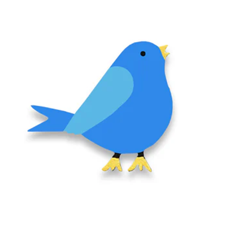 OG308 Bluebird Magnet