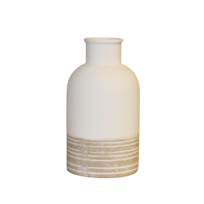 G2294 White 2 Tone Vase