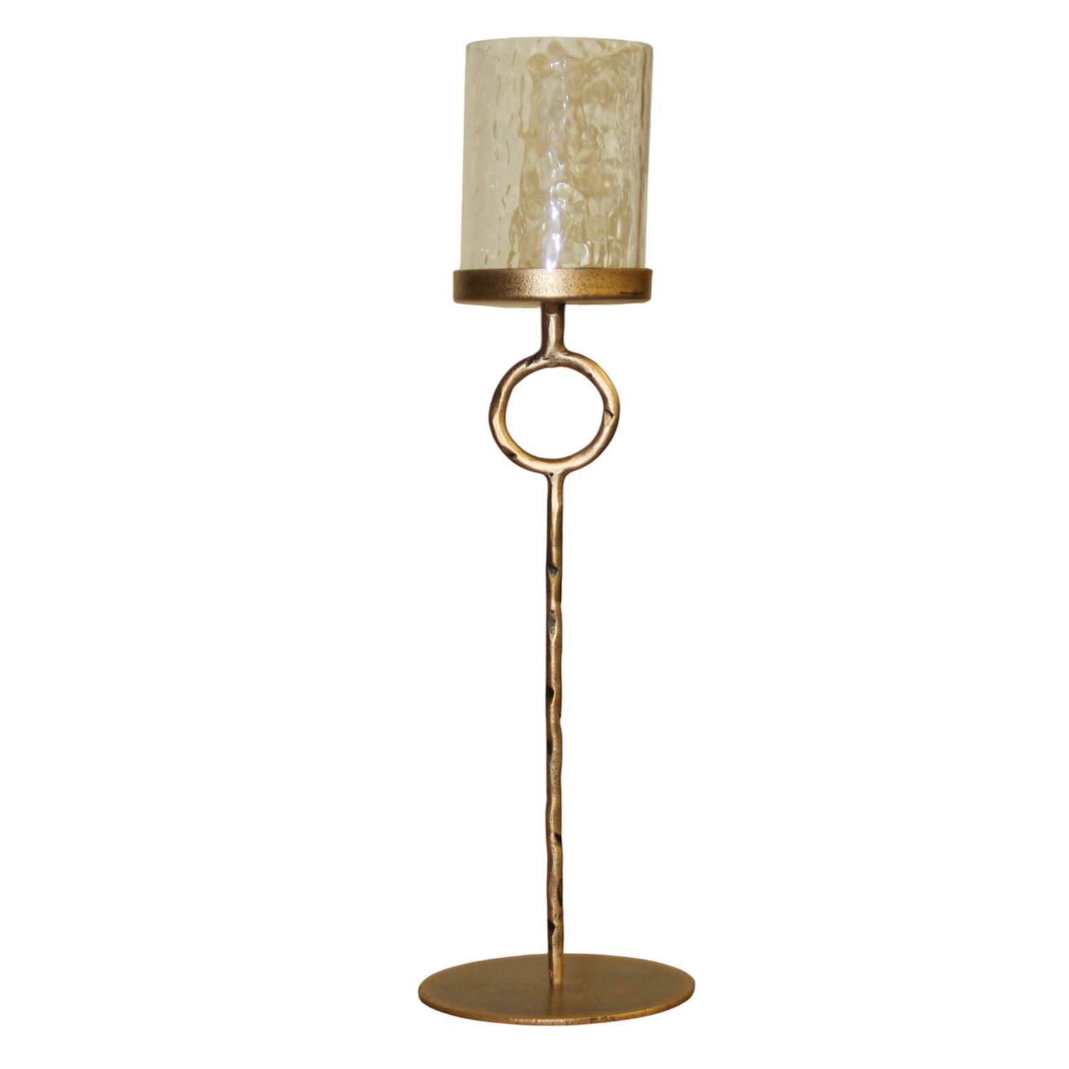CA553 Gold Tone Candle Holders