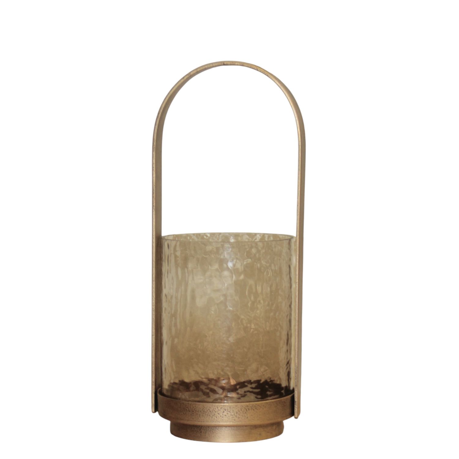 CA554 Gold Lantern Candle Holder