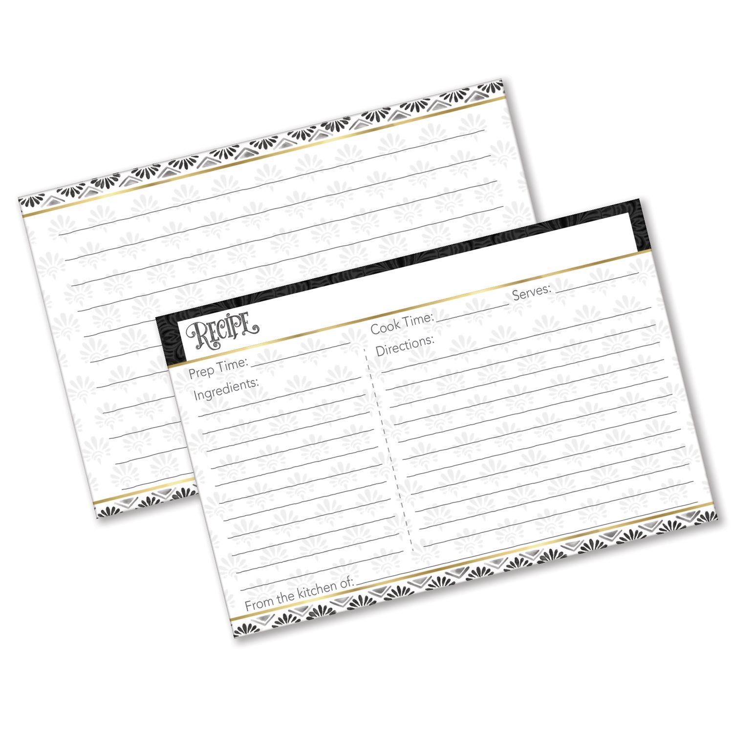 RC605C Kitchen Memories Recipe Cards