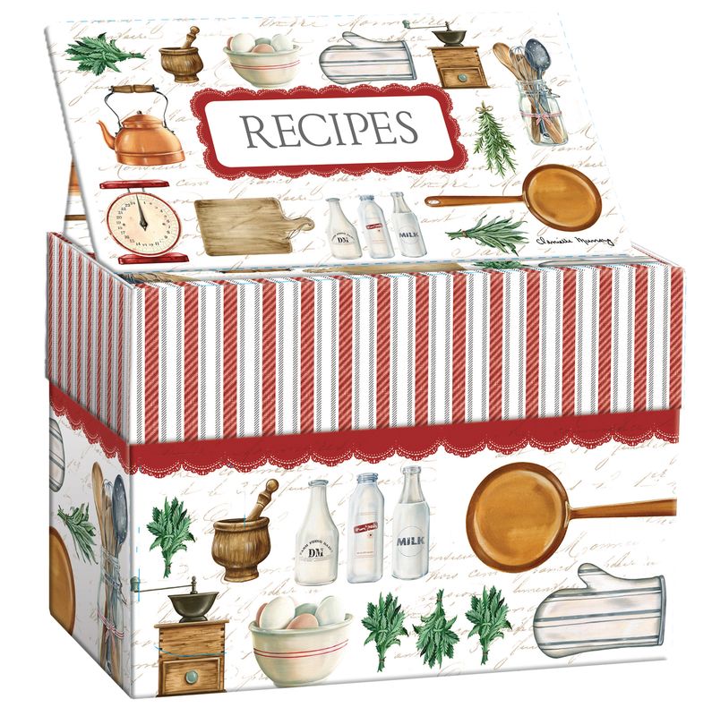 RC607X Homestead Kitchen Recipe Box
