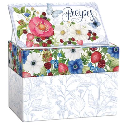 RC610X Toileberry Recipe Box RC610X Toileberry Recipe Box