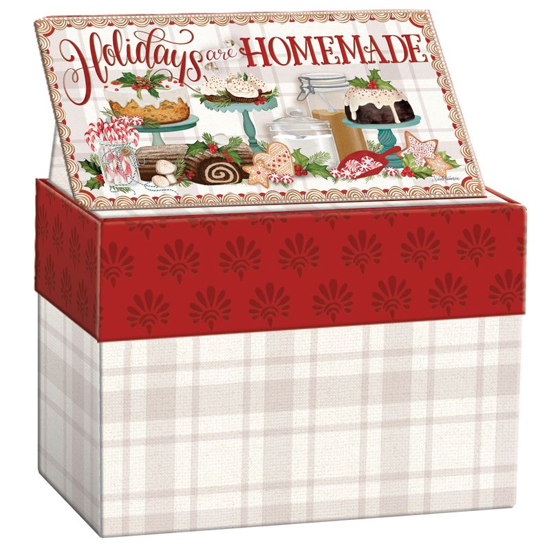 RC609X Holiday Homemade Recipe Box