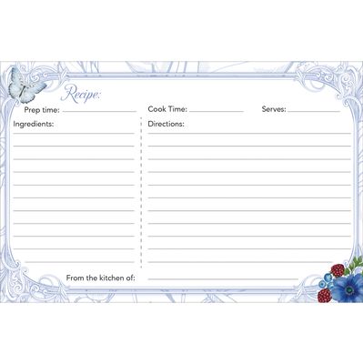 RC610C Toileberry Recipe Cards RC610C Toileberry Recipe Cards