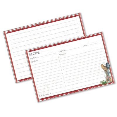 RC607C Homestead Kitchen Recipe Cards RC607C Homestead Kitchen Recipe Cards