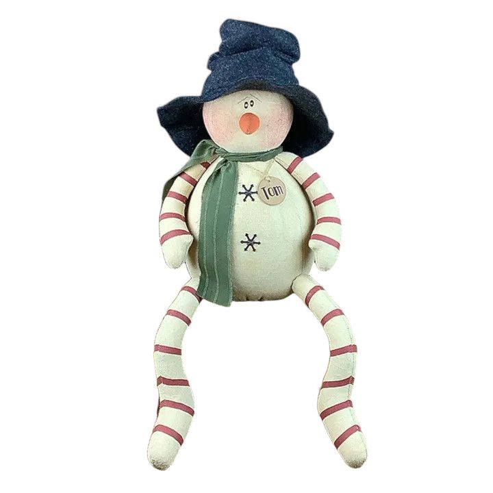 XU327 Stripe Snowmen