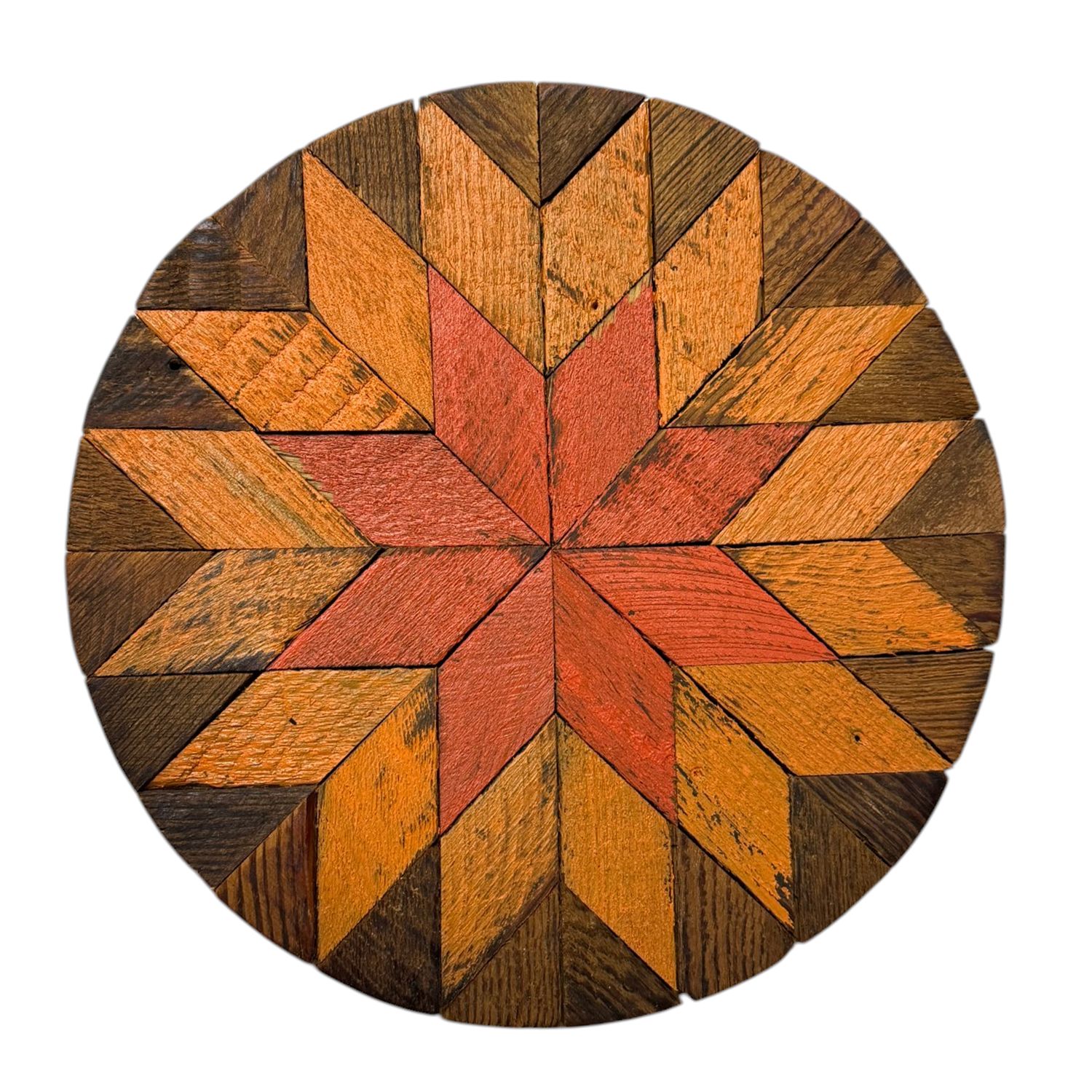 WQRD Round Wood Quilt