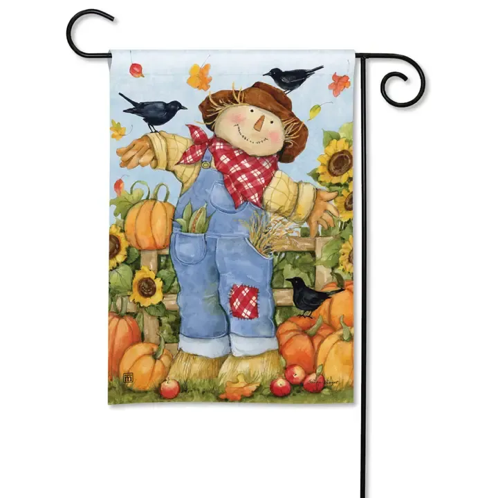 DO007G Scarecrow Garden Flag