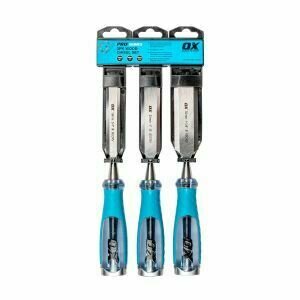 OX 3 PIECE WOOD CHISEL SET