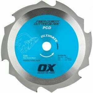 OX Ultimate PCD Fibre Cement Blade - 230mm/9" OX Ultimate PCD Fibre Cement Blade - 230mm/9"