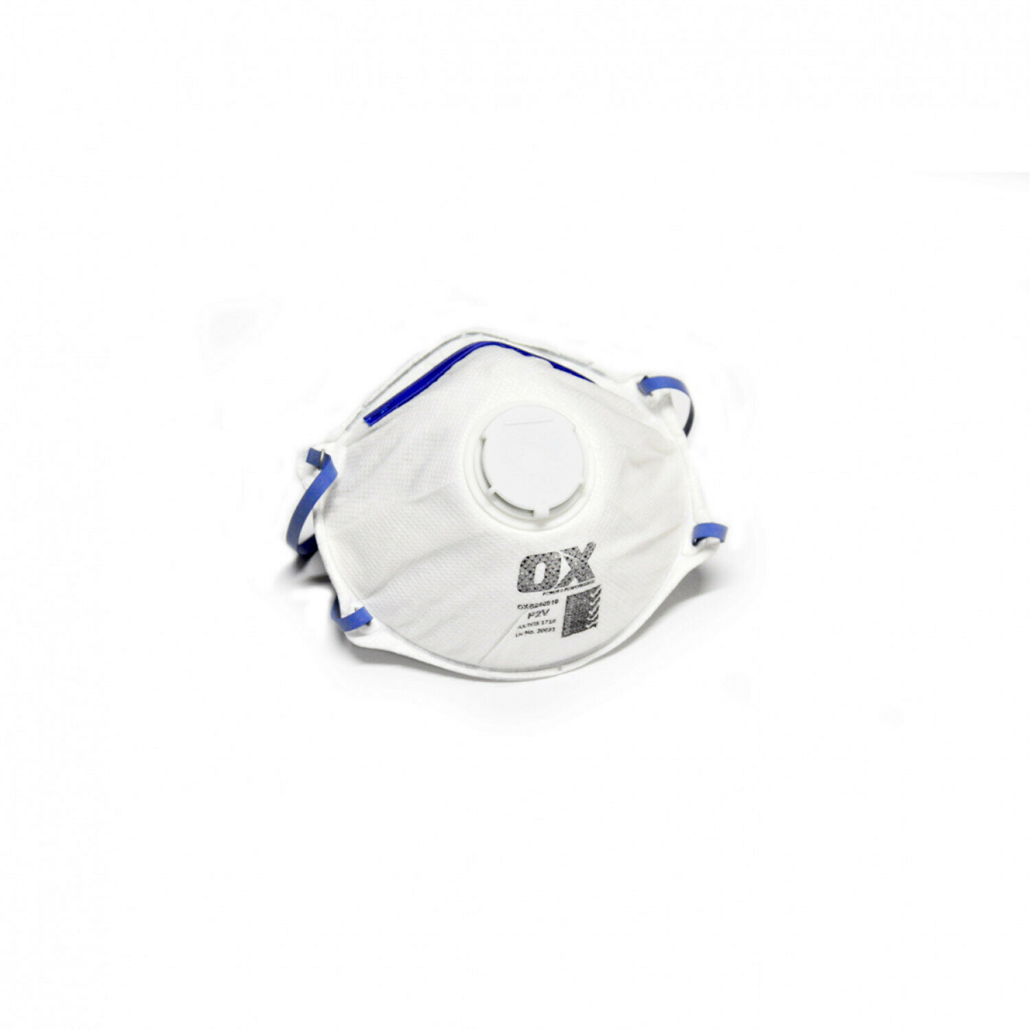 OX P2V Dust/Mist Disposable Mask w/valve - 12pk