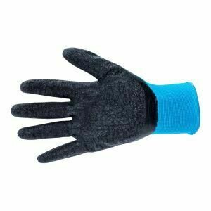OX POLYESTER LINED LATEX GLOVE sz10