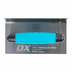 OX Professional 100 x 180mm (10r 50d) S/S Coving Trowel