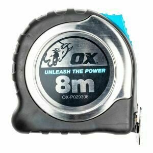 OX STAINLESS STEEL 8M TAPE MEASURE OX STAINLESS STEEL 8M TAPE MEASURE