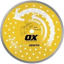 OX Trade 4.5&quot; Turbo Diamond Blade - Universal/Hard